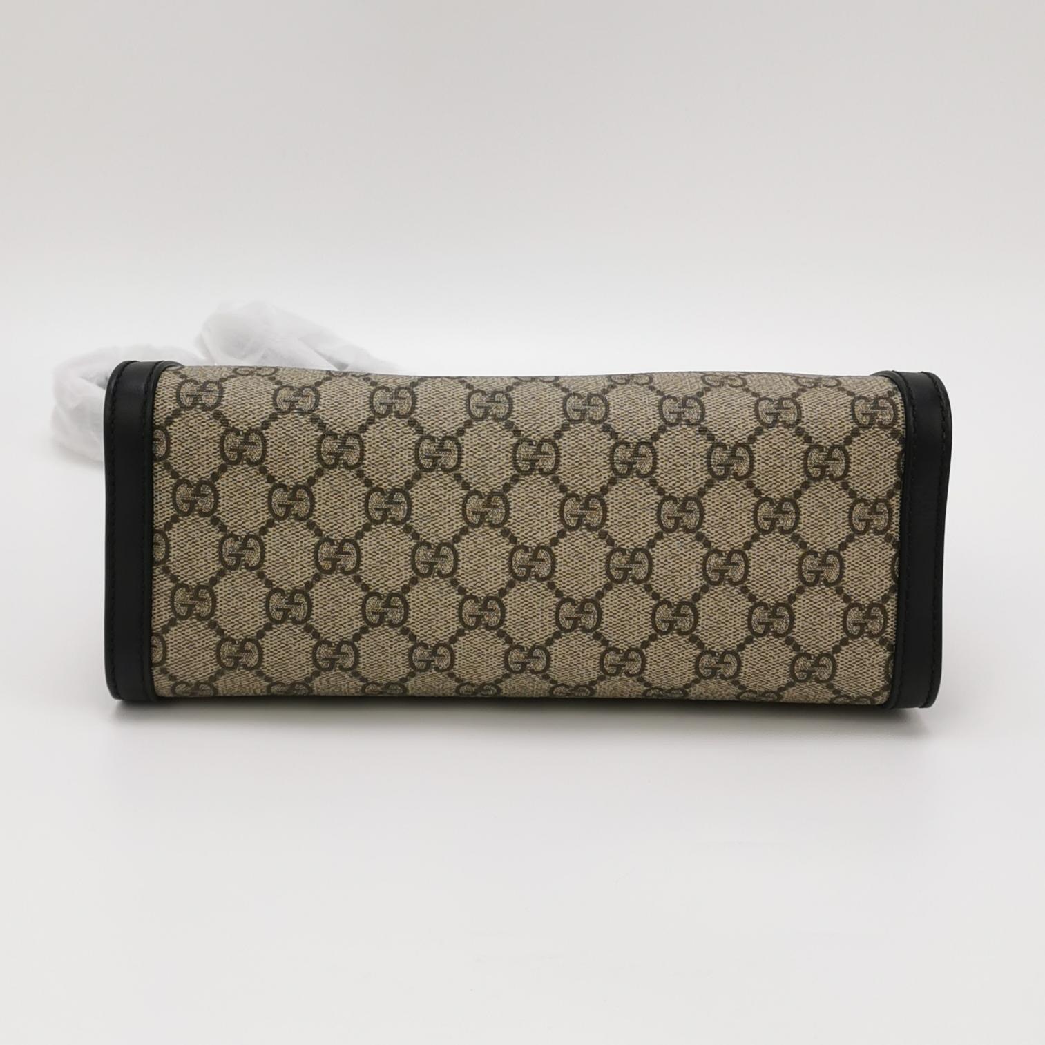 Gucci Padlock Chain Tote GG Coated Canvas with Leather Small — photo 6 of 16