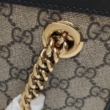 Gucci Padlock Chain Tote GG Coated Canvas with Leather Small — thumbnail 12
