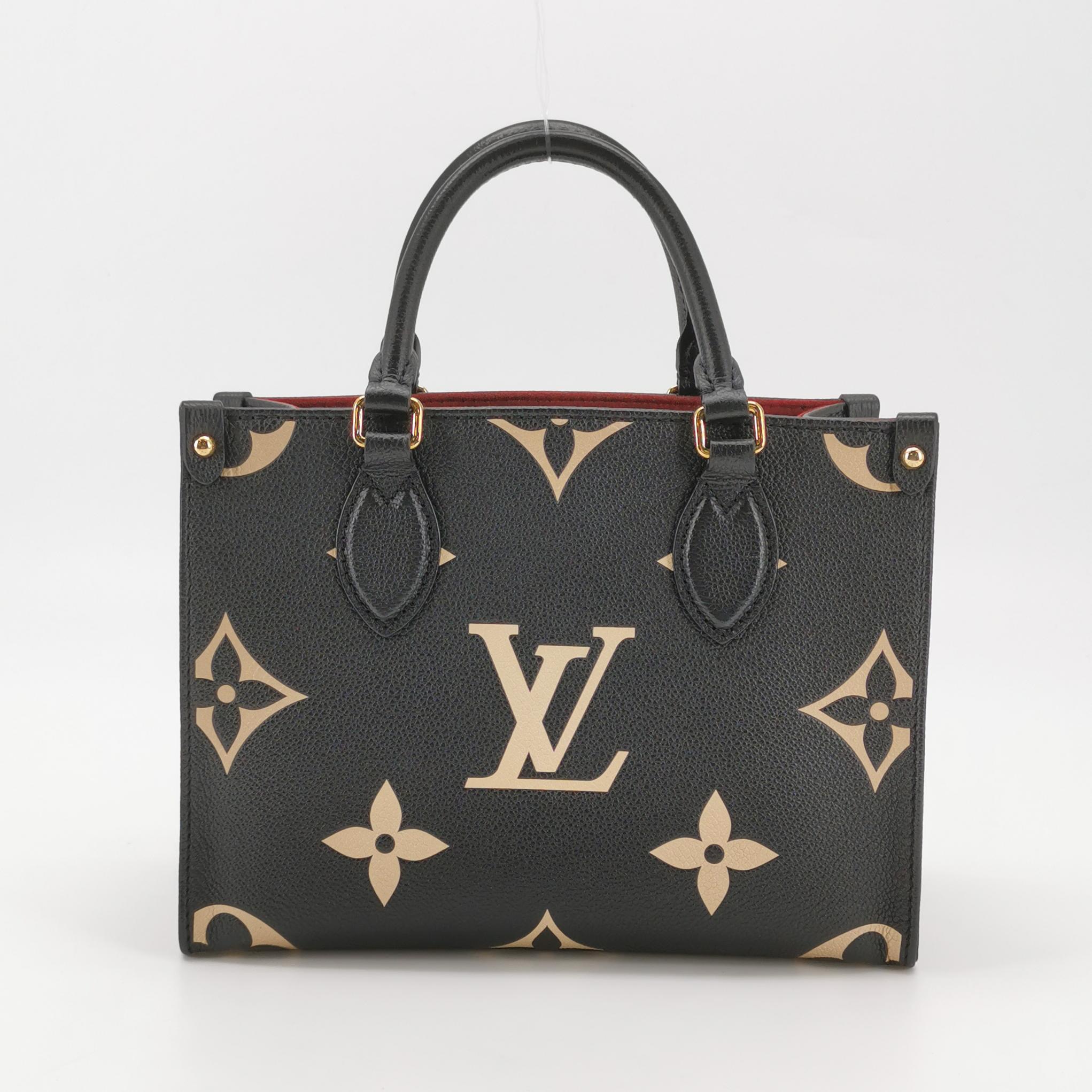 Louis Vuitton(LV) OnTheGo Tote Bicolor Monogram Empreinte Giant PM — photo 3 of 14