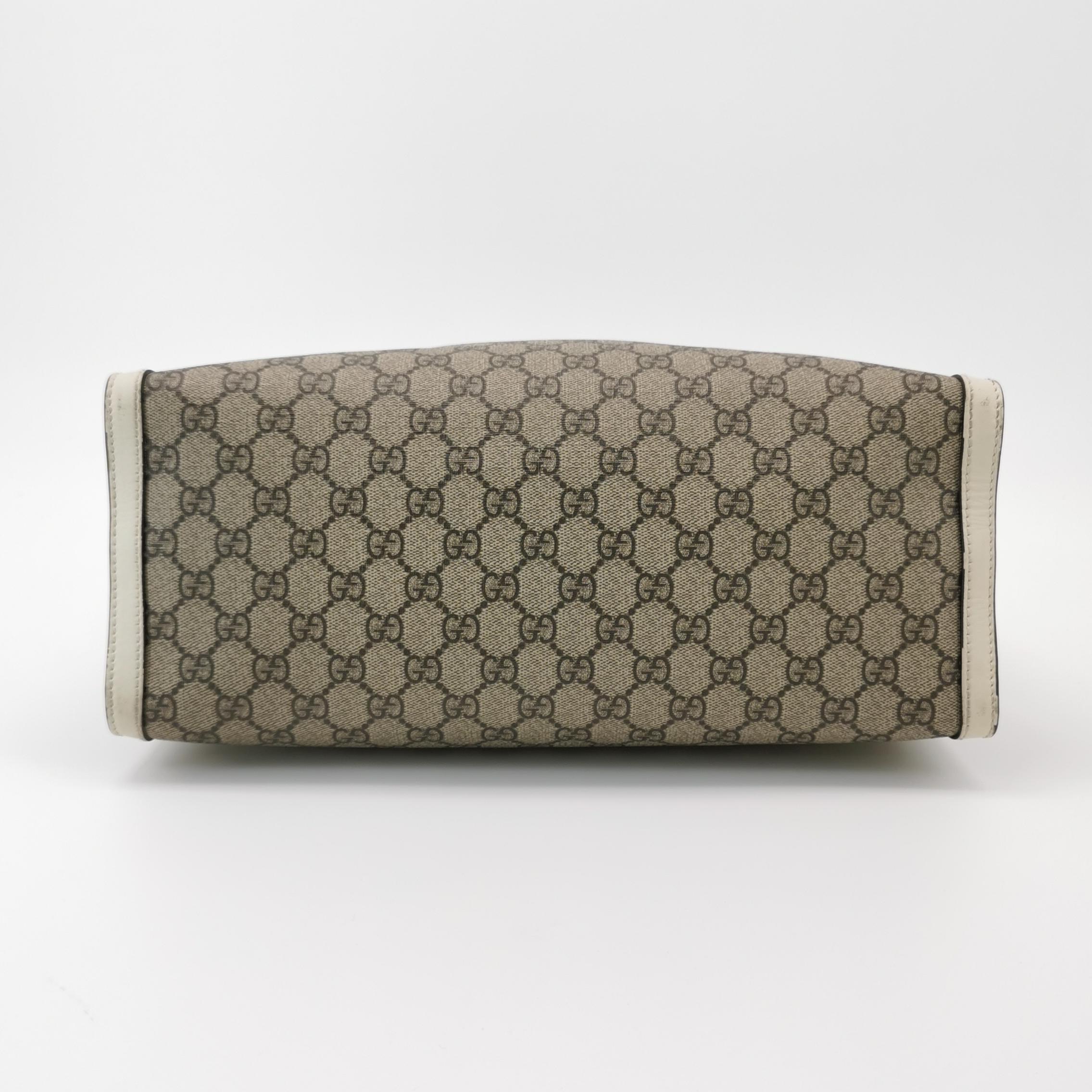 Gucci Padlock Chain Tote GG Coated Canvas with Leather Medium — photo 6 of 25