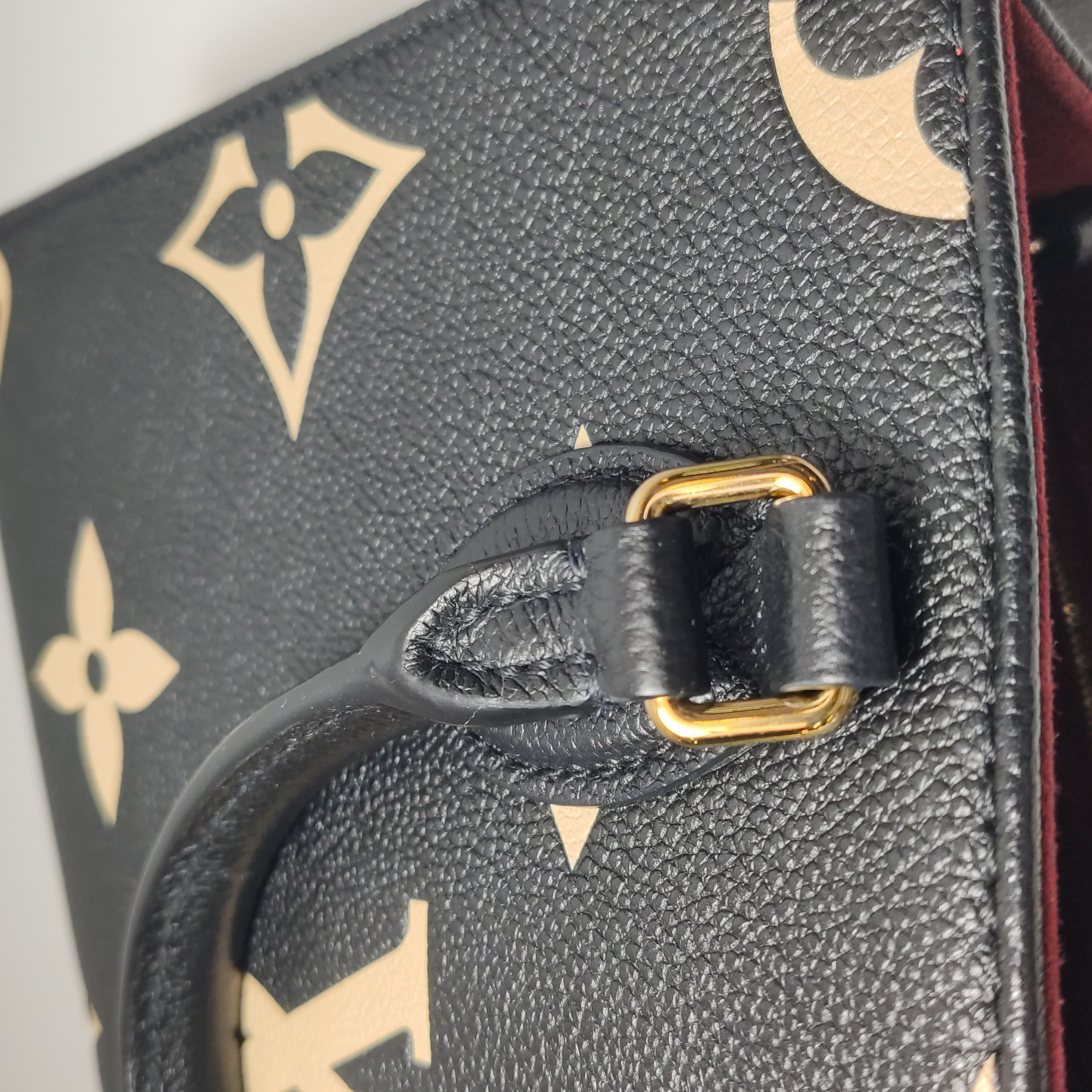 Louis Vuitton(LV) OnTheGo Tote Bicolor Monogram Empreinte Giant PM — photo 10 of 14