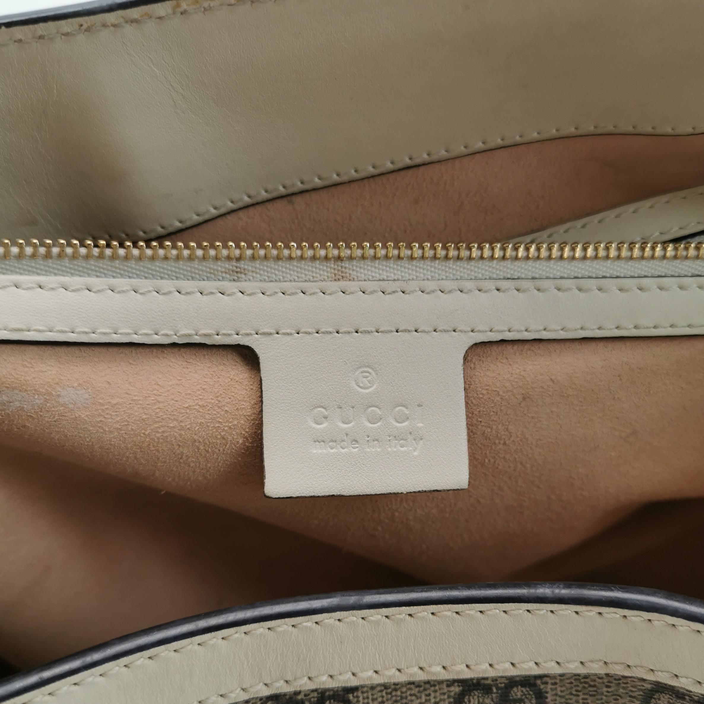 Gucci Padlock Chain Tote GG Coated Canvas with Leather Medium — photo 8 of 25