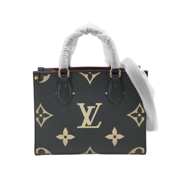 Louis Vuitton(LV) OnTheGo Tote Bicolor Monogram Empreinte Giant PM — pre-owned, Vierlot