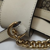 Gucci Padlock Chain Tote GG Coated Canvas with Leather Medium — thumbnail 13