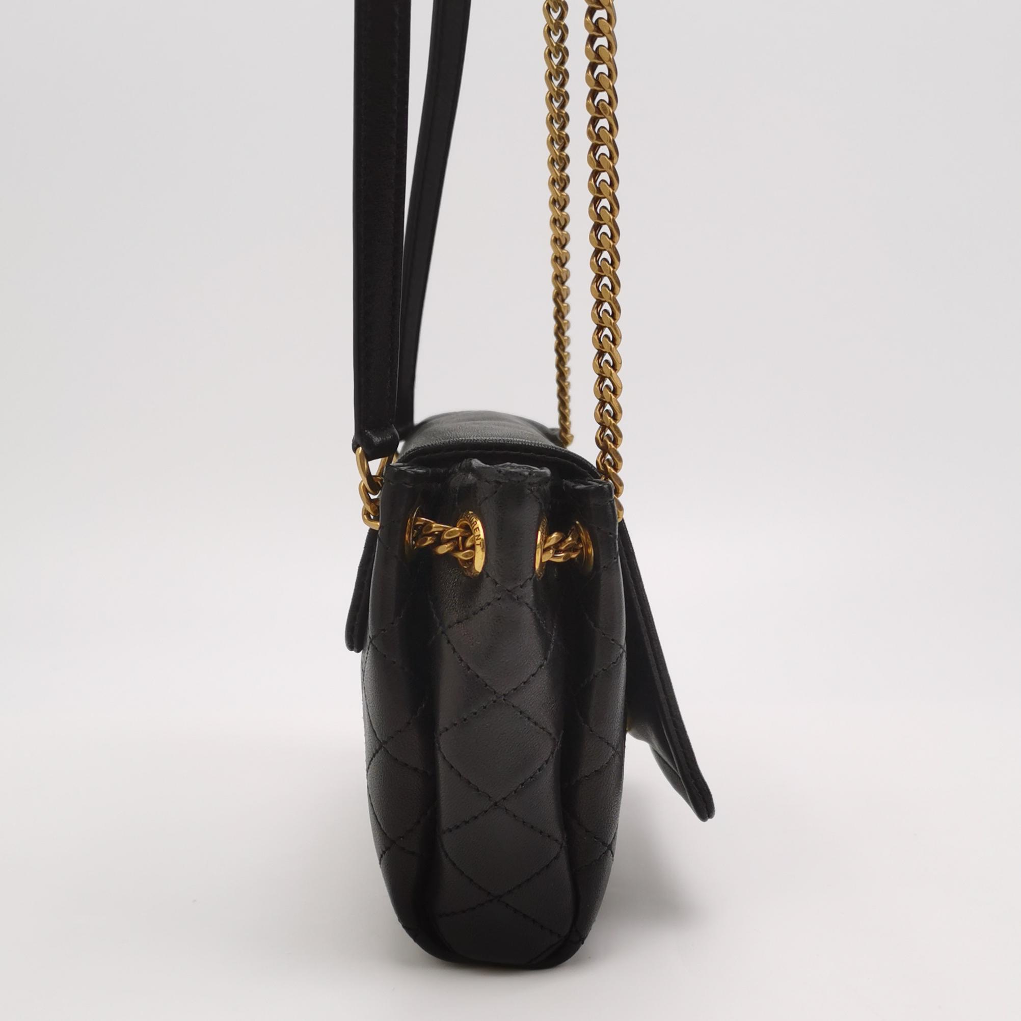 Saint Laurent Nolita Satchel Quilted Leather Mini — photo 4 of 20