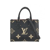 Louis Vuitton(LV) OnTheGo Tote Bicolor Monogram Empreinte Giant PM — thumbnail 1