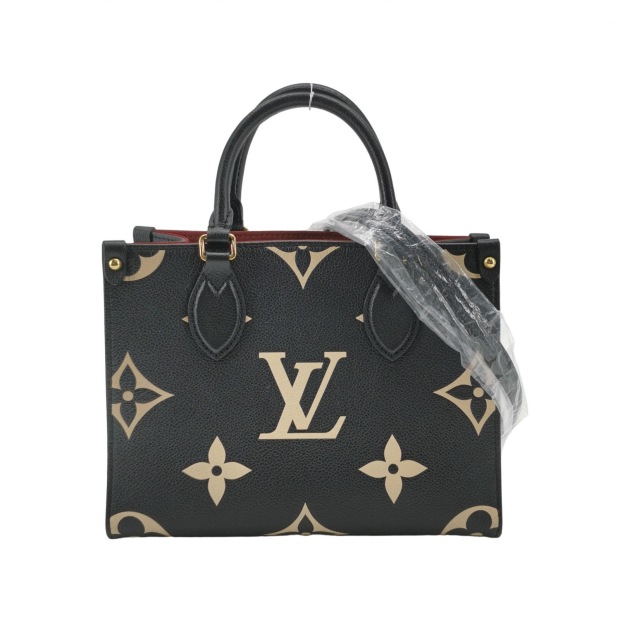 Louis Vuitton(LV) OnTheGo Tote Bicolor Monogram Empreinte Giant PM — pre-owned, Vierlot