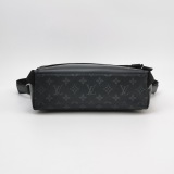 Louis Vuitton(LV)  Voyager PM Monogram Coated Canvas Black — thumbnail 6