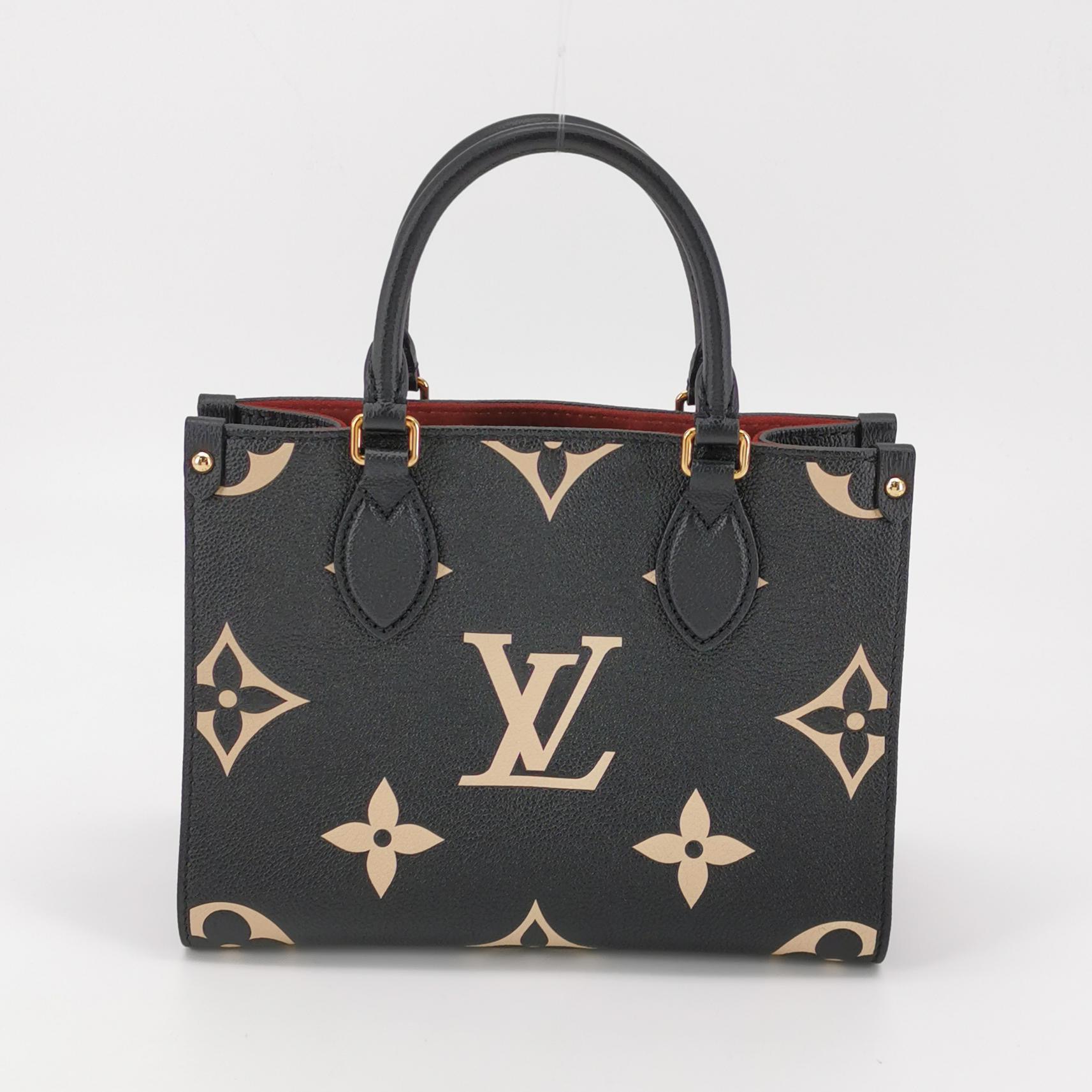 Louis Vuitton(LV) OnTheGo Tote Bicolor Monogram Empreinte Giant PM — photo 3 of 14