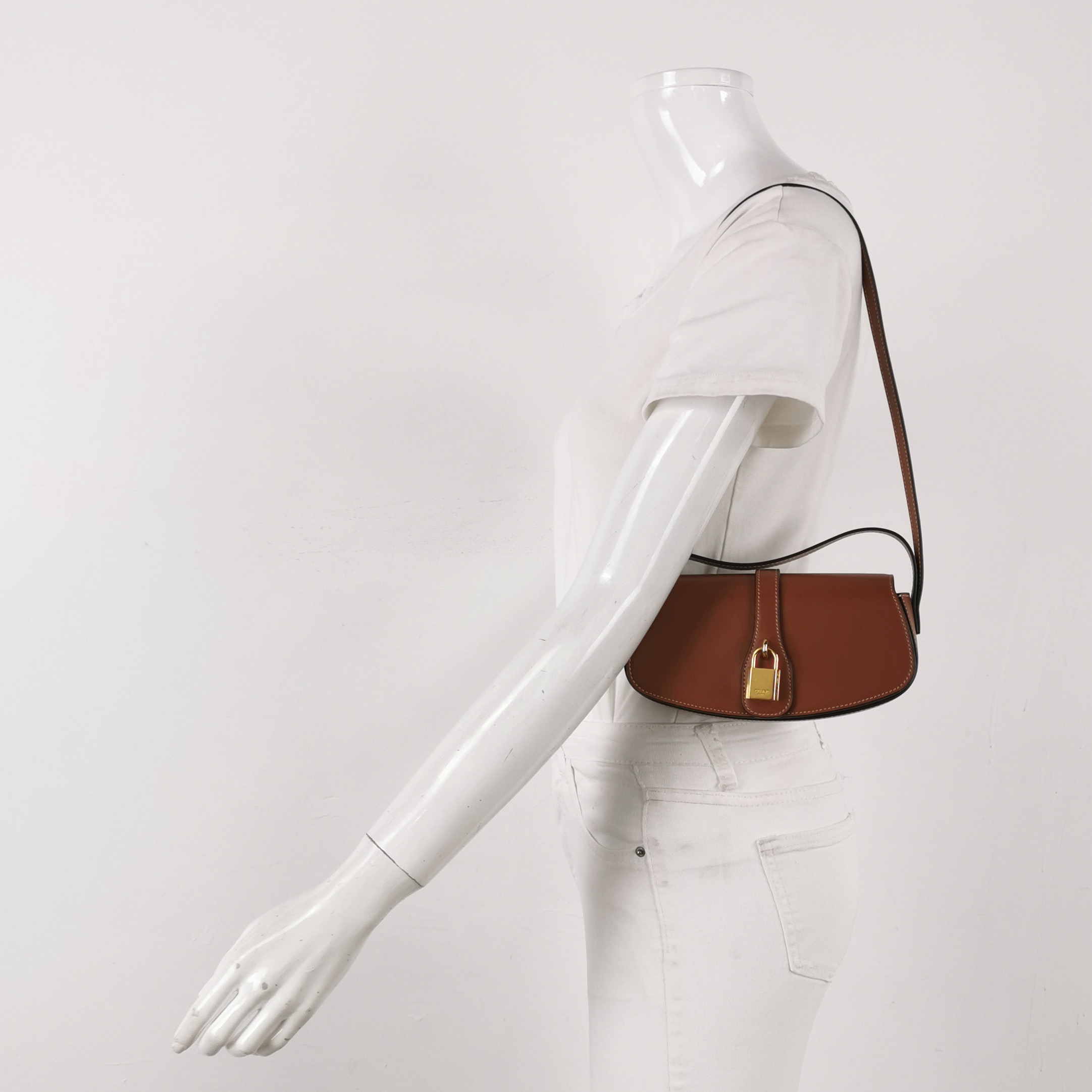Celine Tabou Clutch with Strap Smooth Calfskin — alternate view