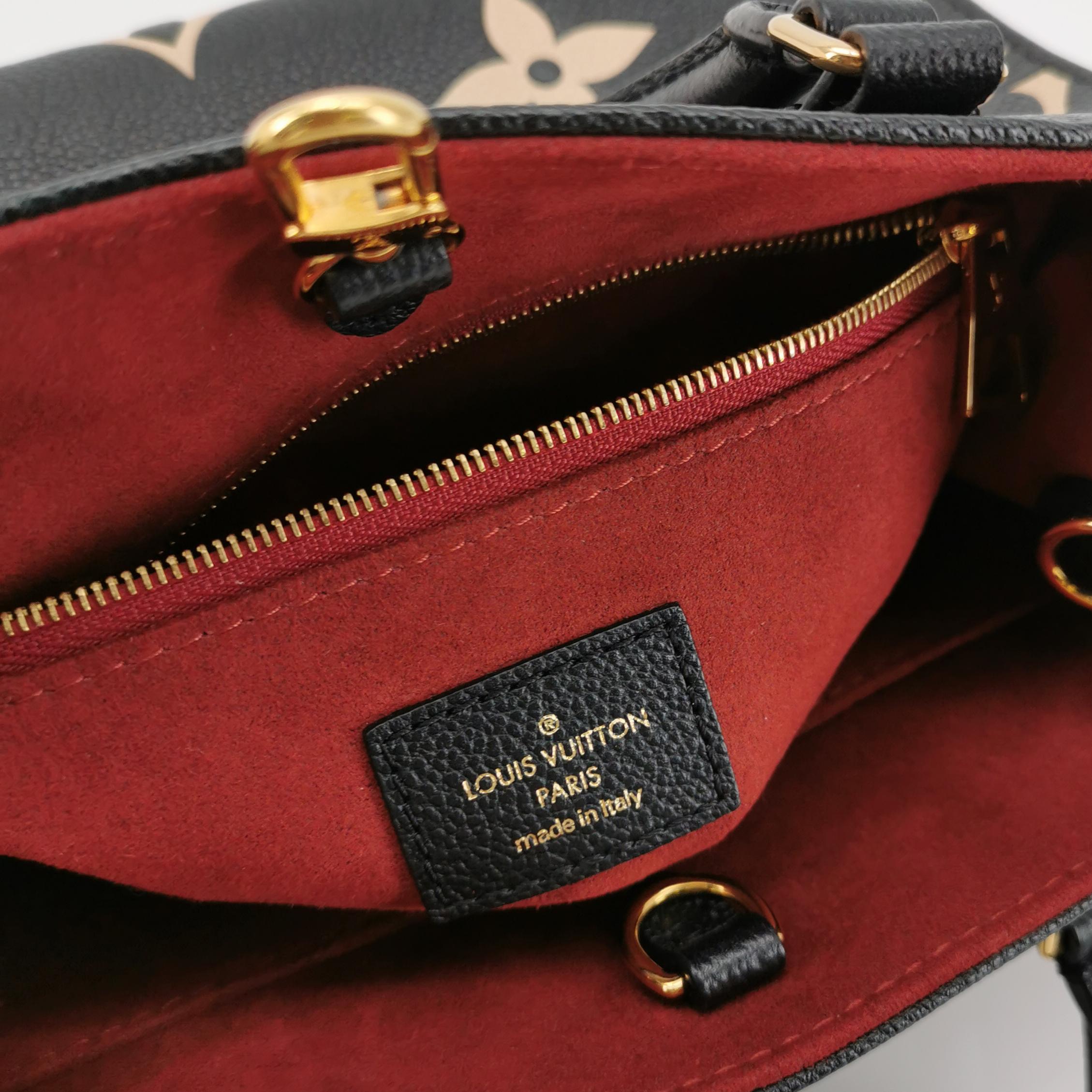 Louis Vuitton(LV) OnTheGo Tote Bicolor Monogram Empreinte Giant PM — photo 8 of 14