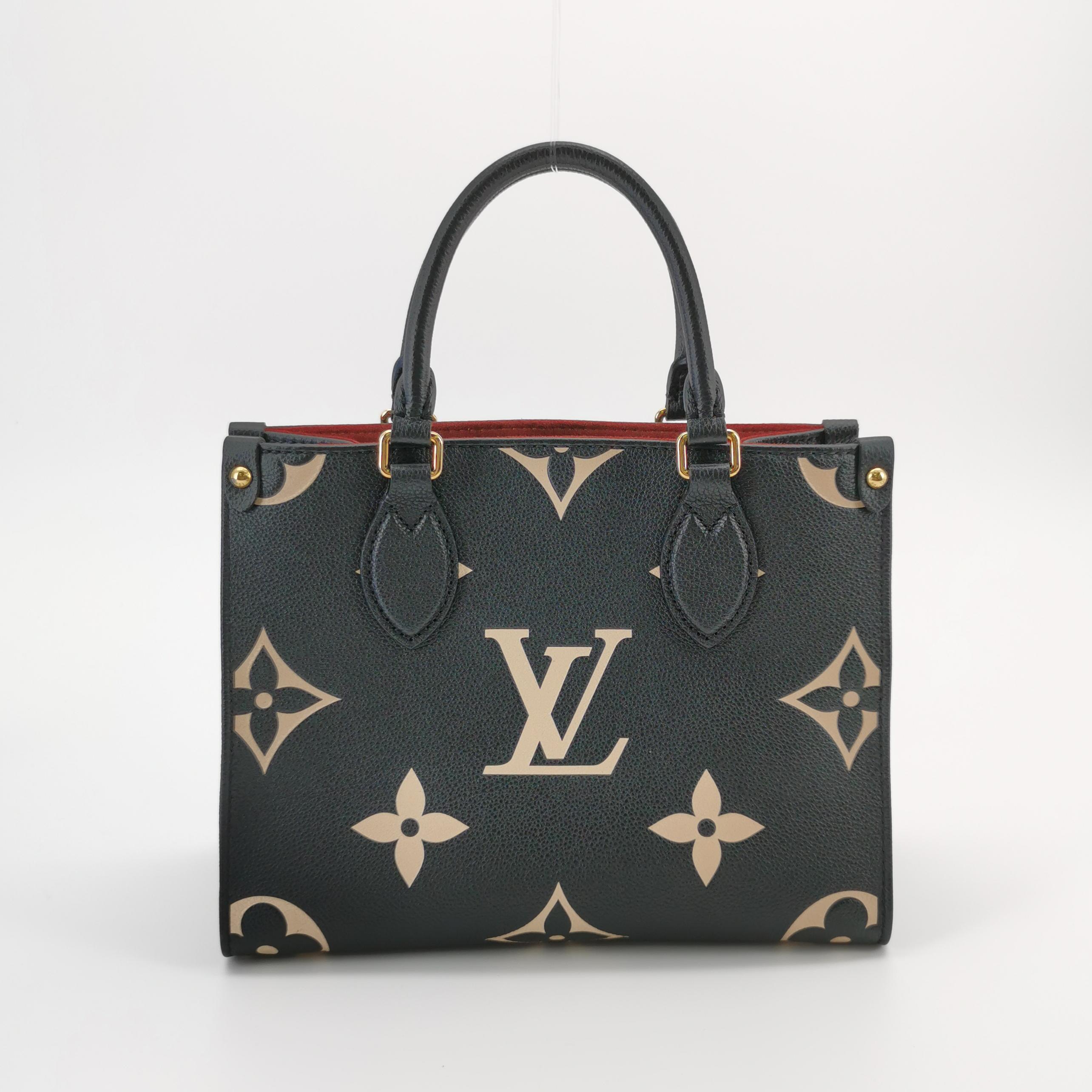 Louis Vuitton(LV) OnTheGo Tote Bicolor Monogram Empreinte Giant PM — photo 3 of 16