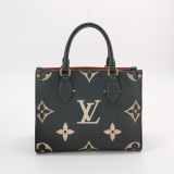 Louis Vuitton(LV) OnTheGo Tote Bicolor Monogram Empreinte Giant PM — thumbnail 3