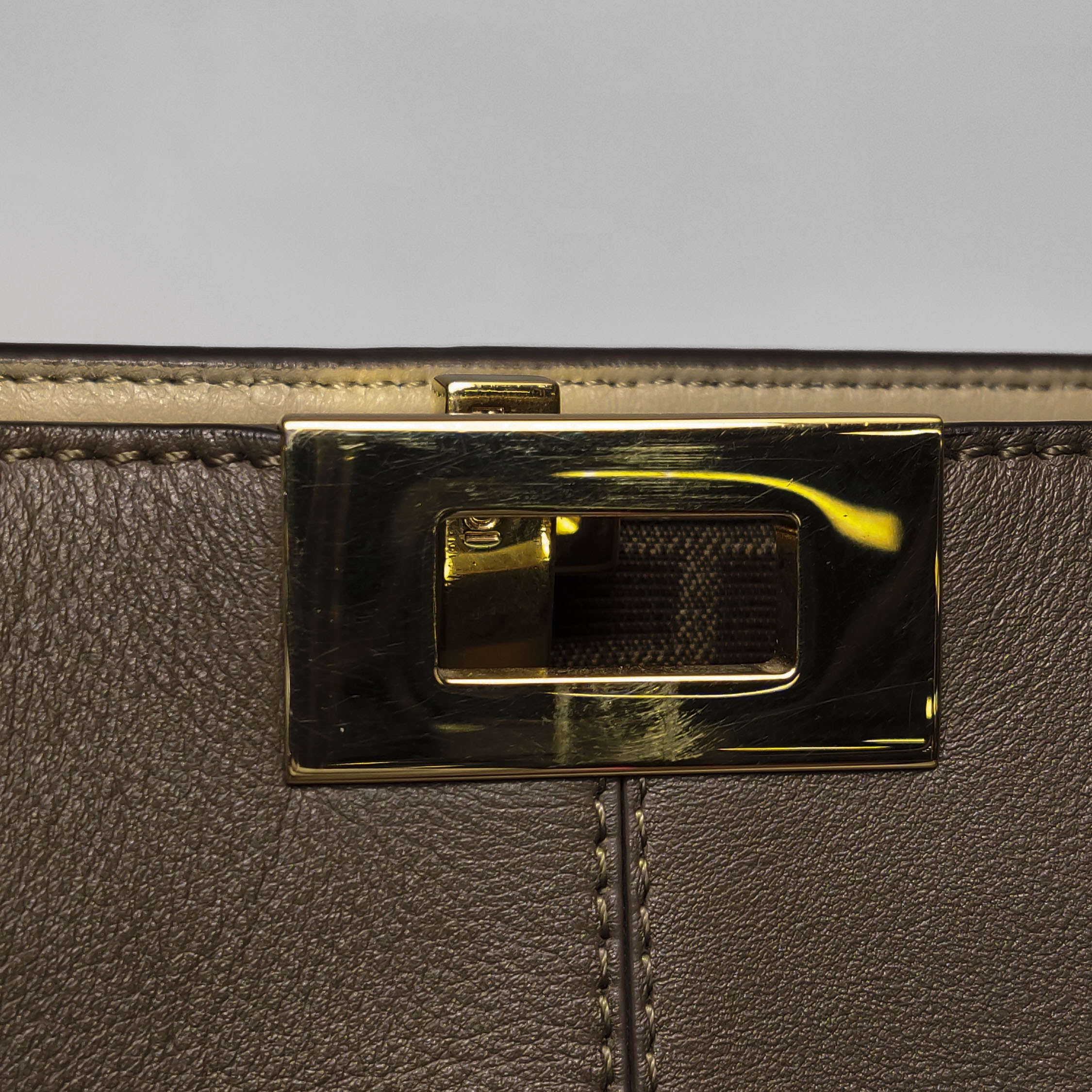 Fendi Peekaboo Essentially Bag Leather — photo 11 of 21