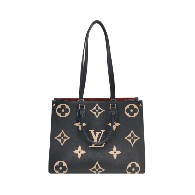 Louis Vuitton(LV) OnTheGo Tote Bicolor Monogram Empreinte Giant MM — pre-owned, Vierlot