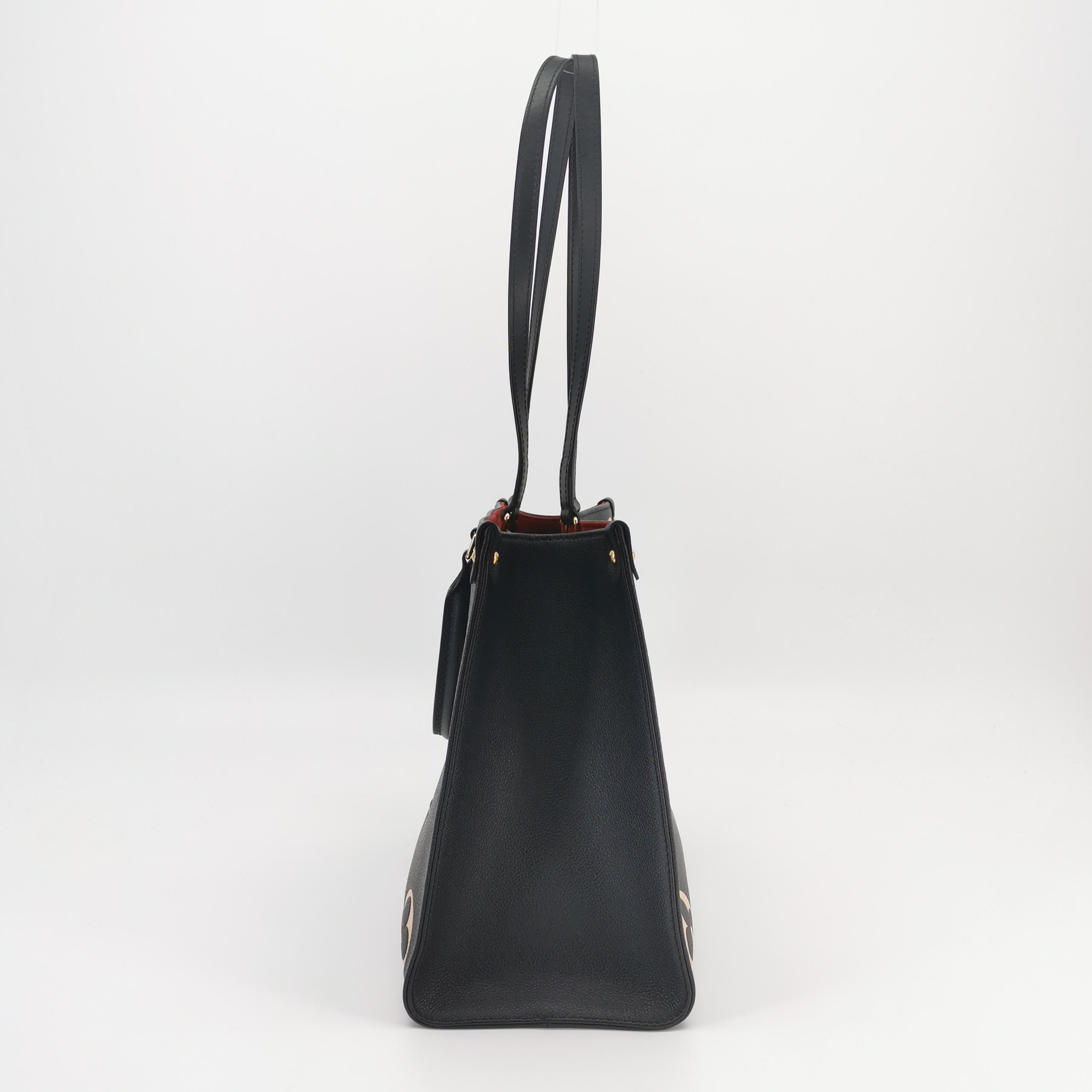 Louis Vuitton(LV) OnTheGo Tote Bicolor Monogram Empreinte Giant MM — photo 4 of 12