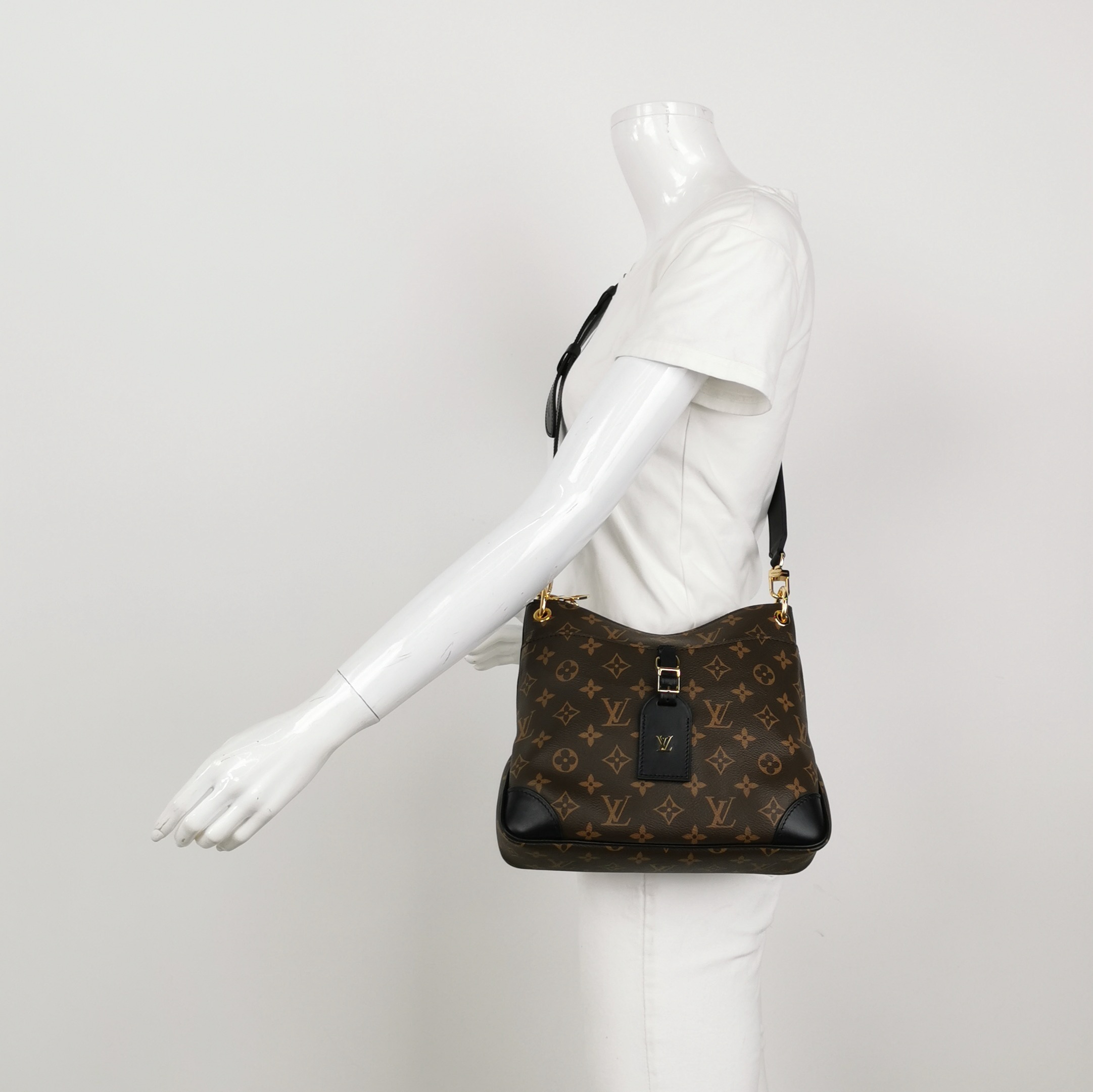 Louis Vuitton(LV) Odeon NM Handbag Monogram Canvas PM — alternate view