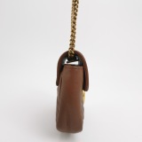 Gucci GG Marmont Flap Bag Diagonal Quilted Leather Super Mini — thumbnail 4