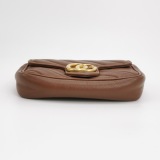 Gucci GG Marmont Flap Bag Diagonal Quilted Leather Super Mini — thumbnail 6