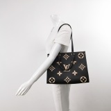Louis Vuitton(LV) OnTheGo Tote Bicolor Monogram Empreinte Giant MM — thumbnail 2