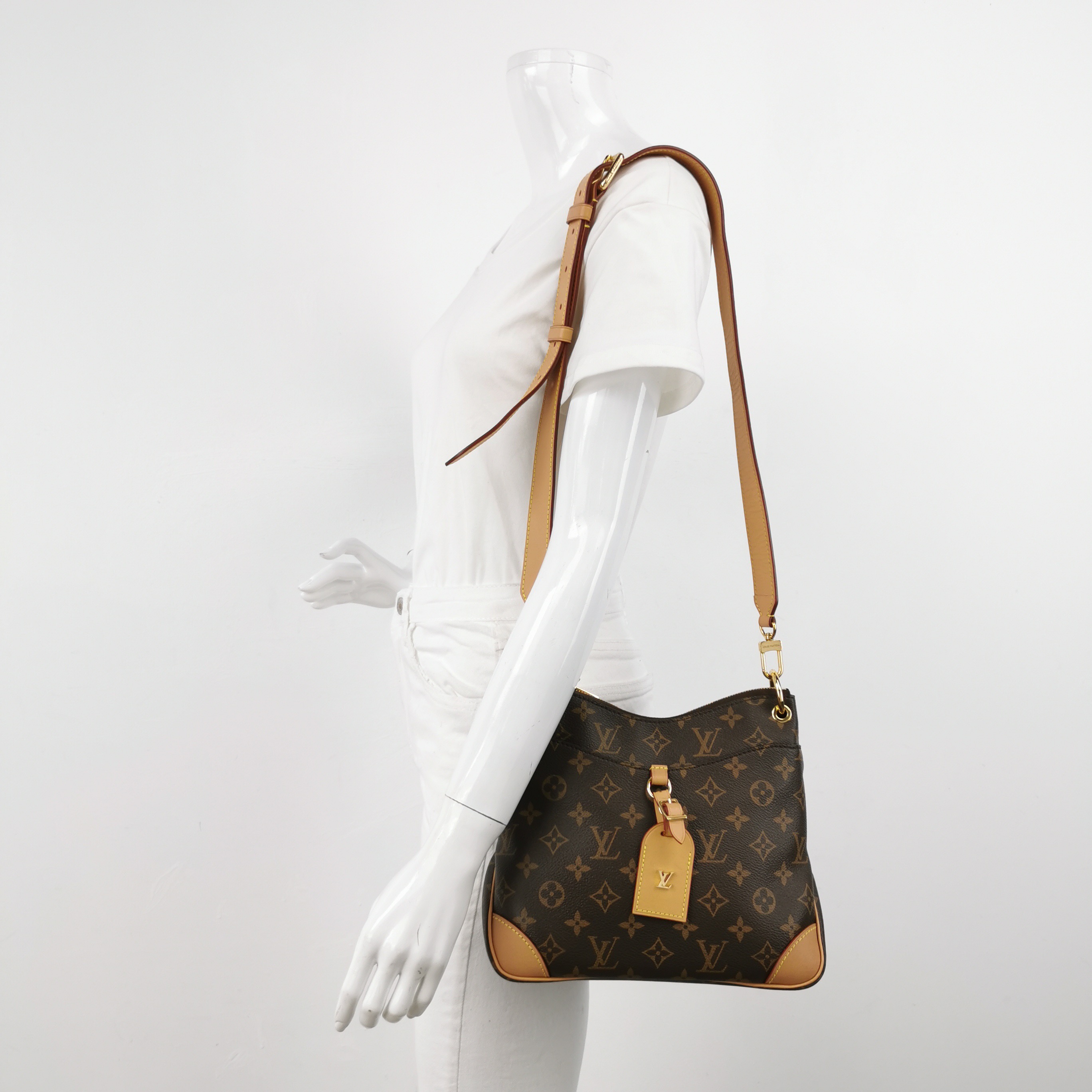 Louis Vuitton(LV) Odeon NM Handbag Monogram Canvas PM — alternate view