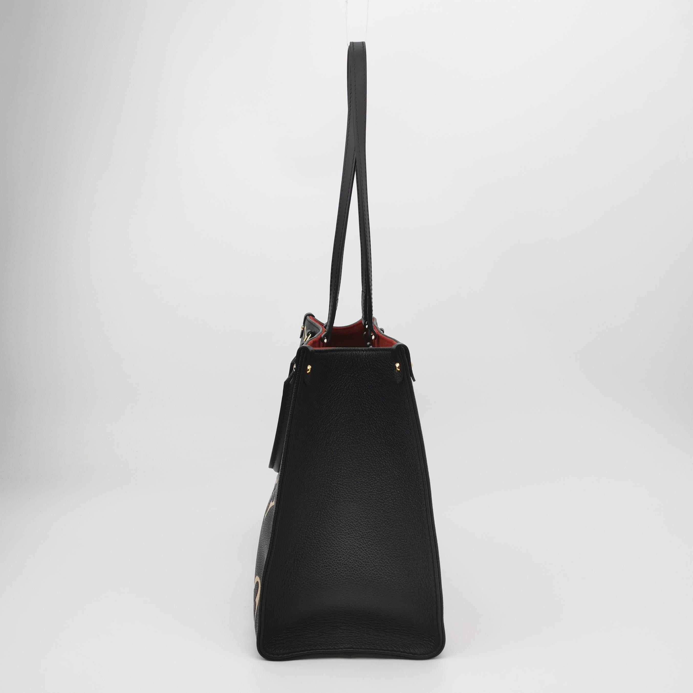 Louis Vuitton(LV) OnTheGo Tote Bicolor Monogram Empreinte Giant MM — photo 4 of 14