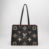 Louis Vuitton(LV) OnTheGo Tote Bicolor Monogram Empreinte Giant MM — thumbnail 3