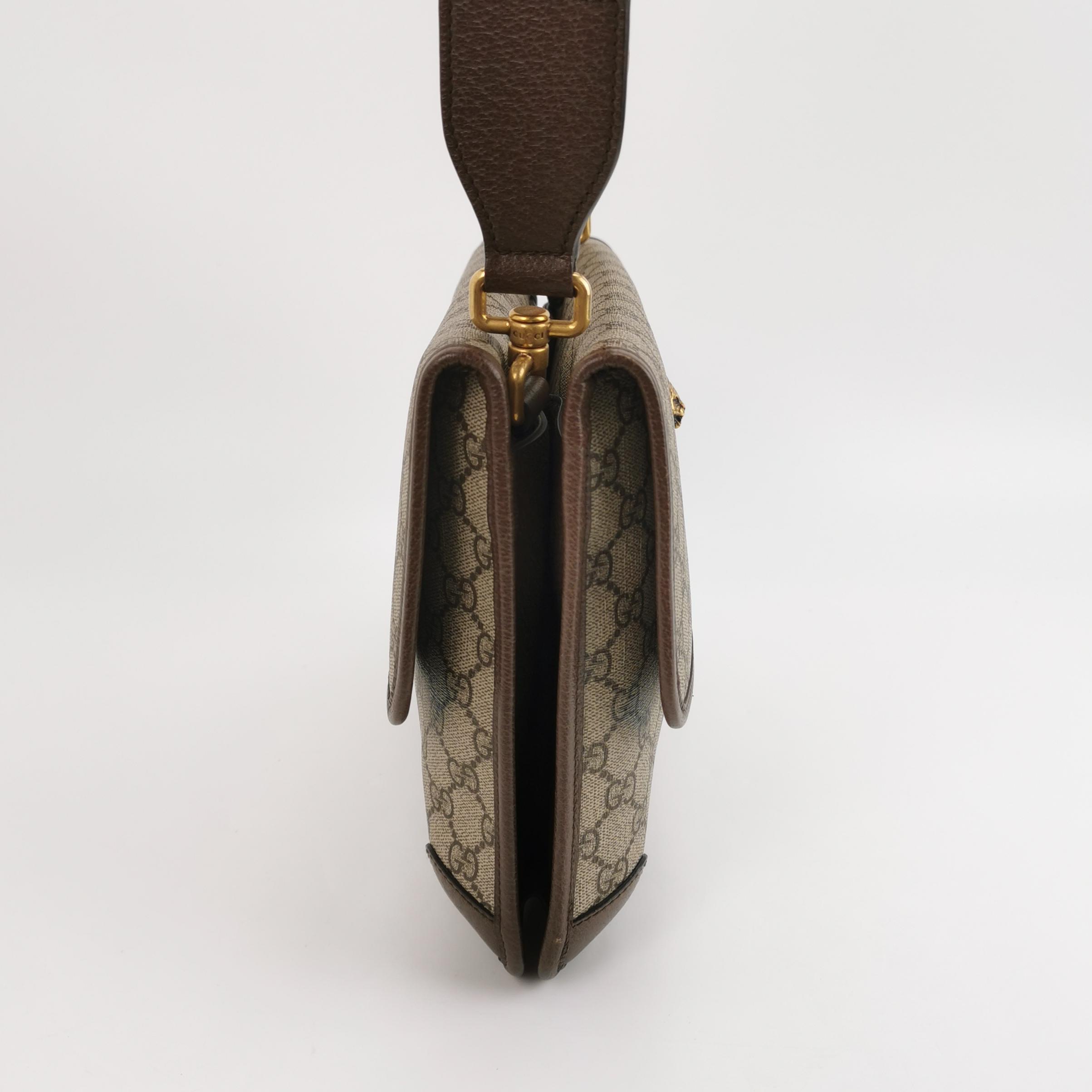 Gucci Neo Vintage Flap Messenger GG Coated Canvas Medium — photo 3 of 19