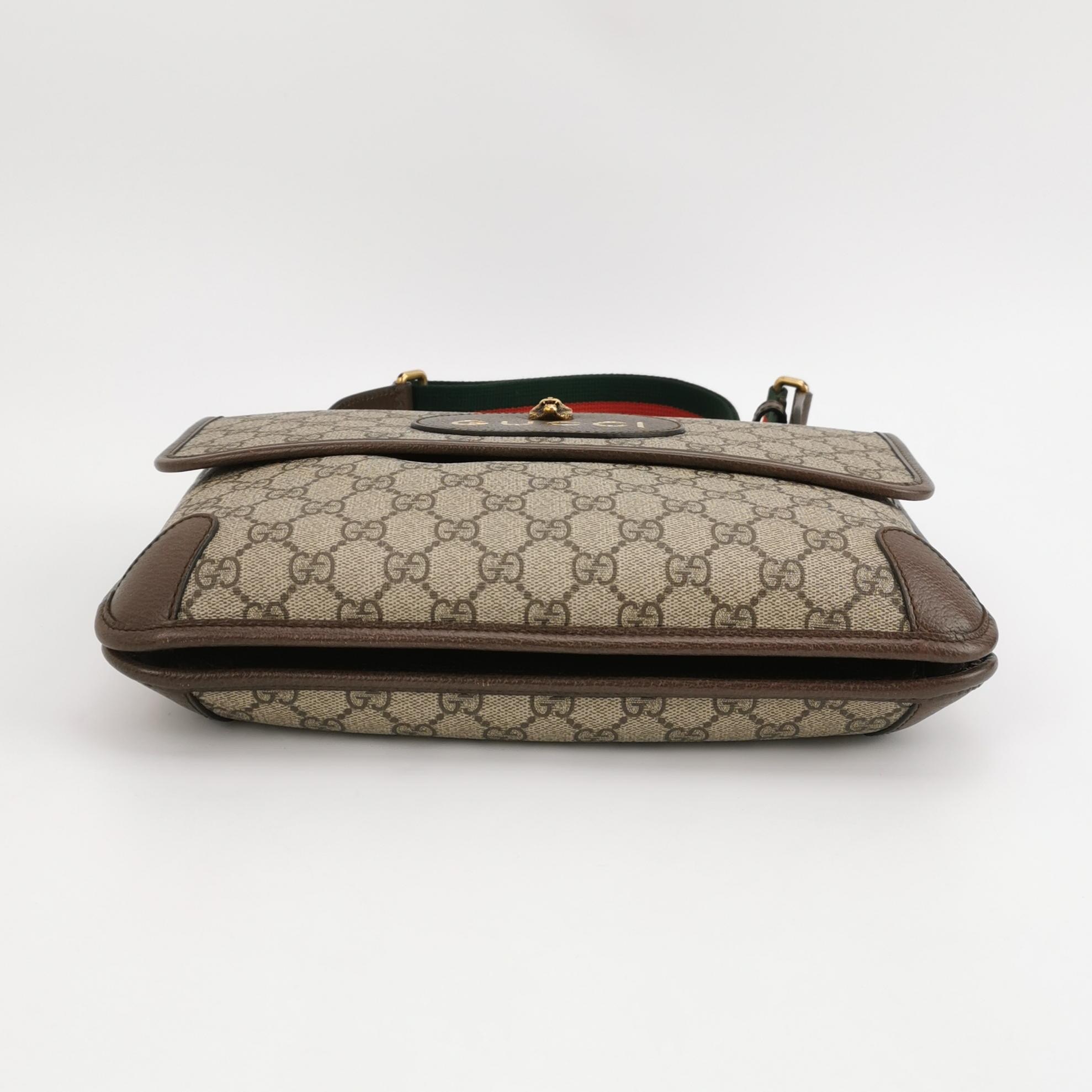 Gucci Neo Vintage Flap Messenger GG Coated Canvas Medium — photo 6 of 19