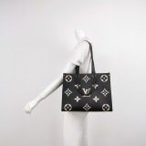Louis Vuitton(LV) OnTheGo Tote Bicolor Monogram Empreinte Giant MM — thumbnail 2