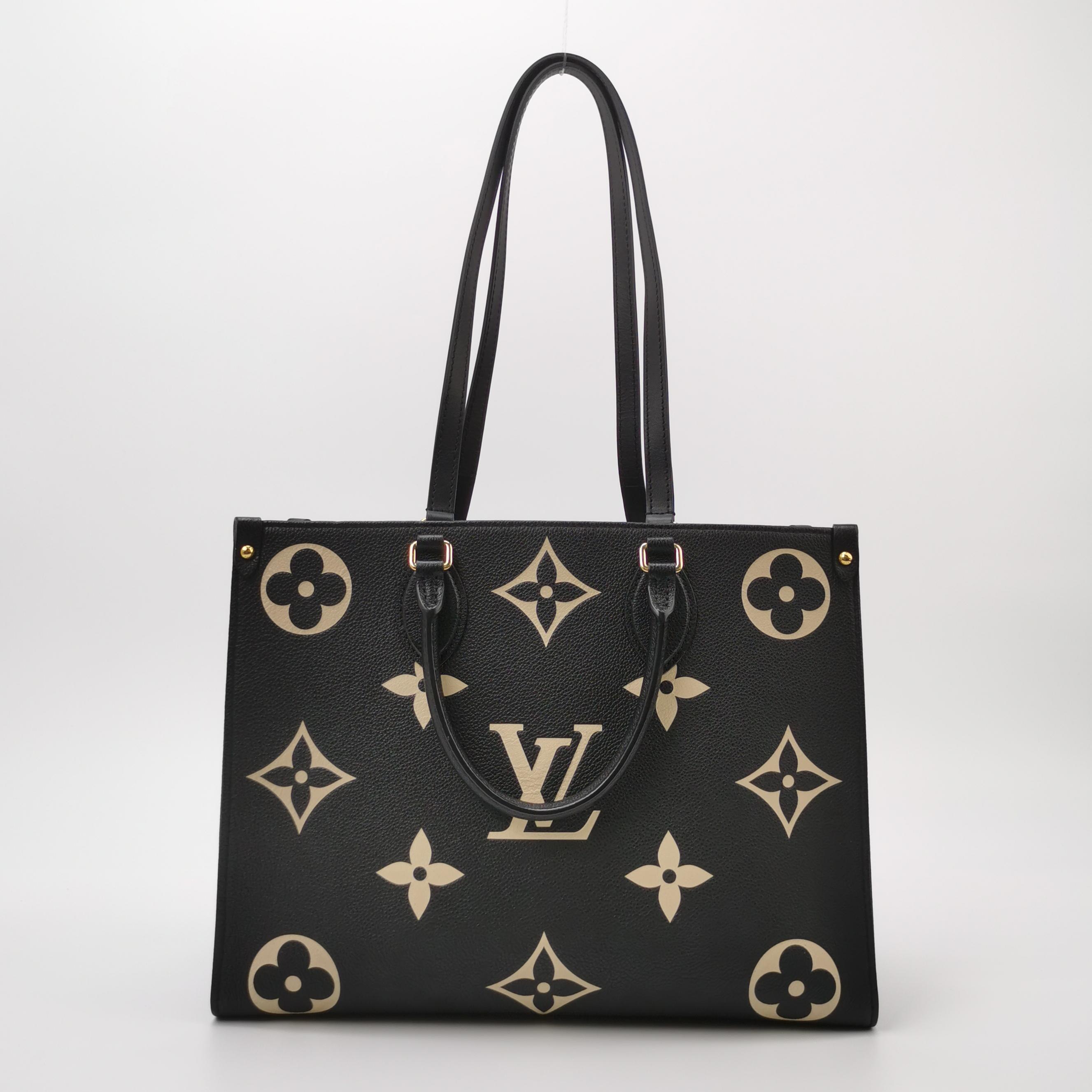Louis Vuitton(LV) OnTheGo Tote Bicolor Monogram Empreinte Giant MM — photo 3 of 14