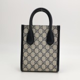 Gucci Interlocking G Patch Tote GG Coated Canvas Mini — thumbnail 5