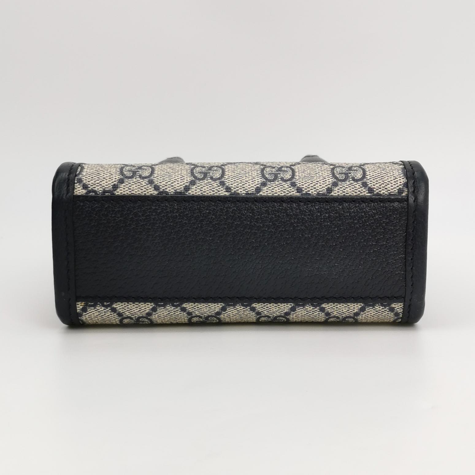 Gucci Interlocking G Patch Tote GG Coated Canvas Mini — photo 6 of 16