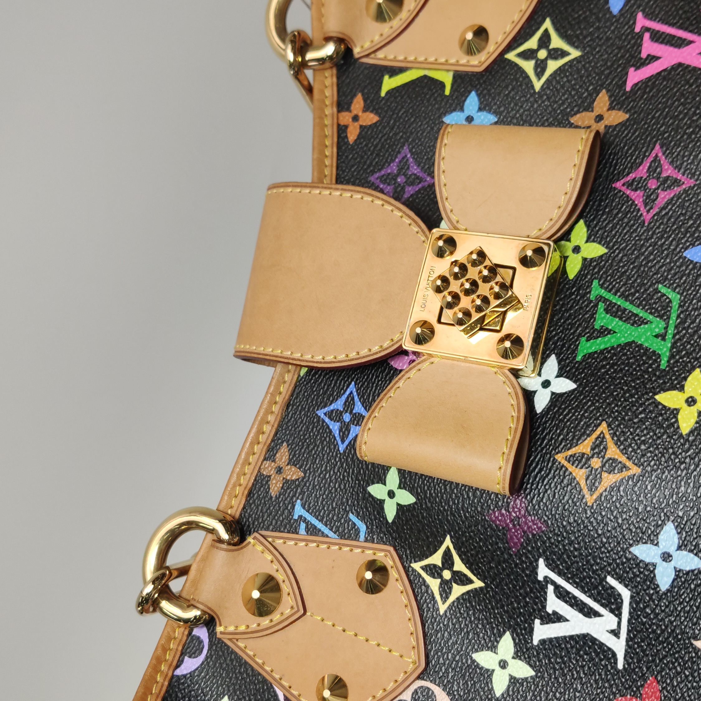 Louis Vuitton(LV) Annie Handbag Monogram Multicolor MM — photo 12 of 24