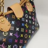 Louis Vuitton(LV) Annie Handbag Monogram Multicolor MM — thumbnail 10