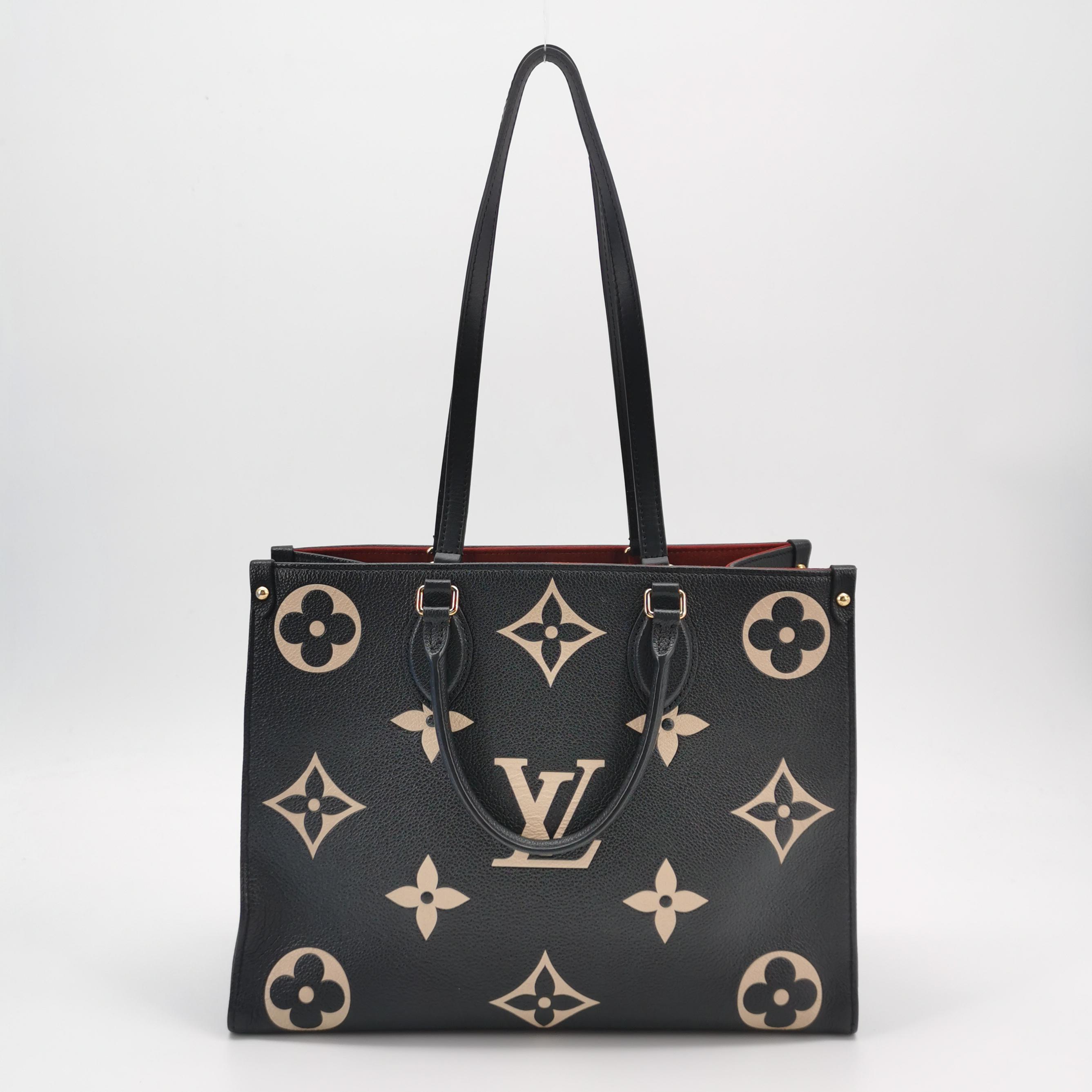 Louis Vuitton(LV) OnTheGo Tote Bicolor Monogram Empreinte Giant MM — photo 3 of 15