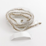 Christian Dior Saddle Chain Wallet Oblique Canvas — thumbnail 7