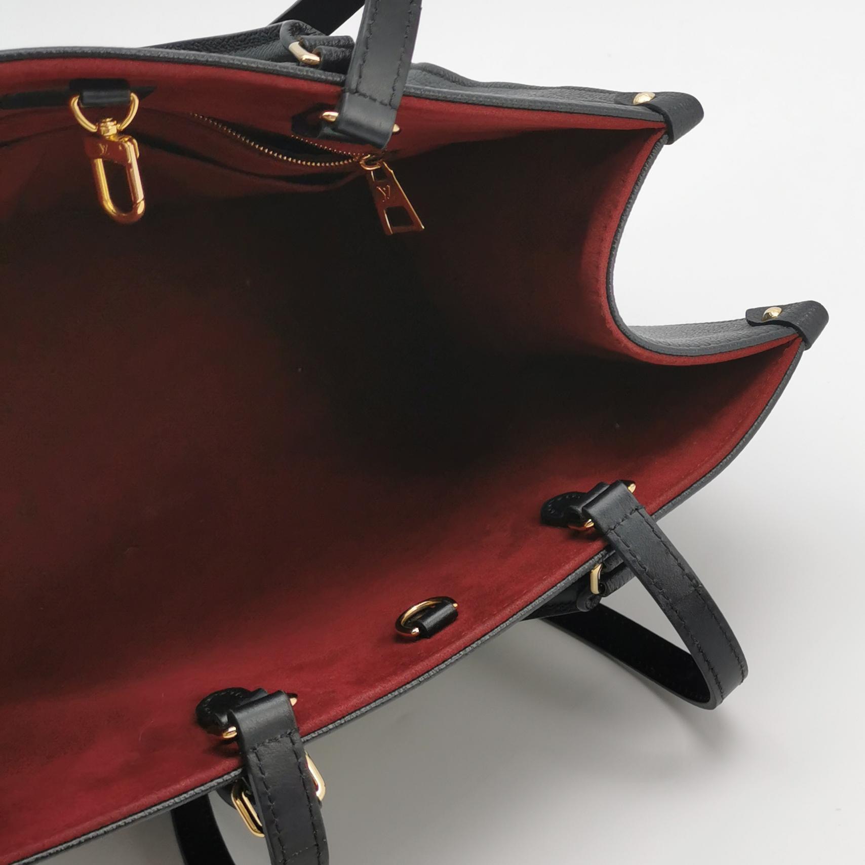 Louis Vuitton(LV) OnTheGo Tote Bicolor Monogram Empreinte Giant MM — photo 7 of 15