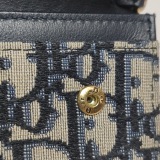 Christian Dior Saddle Chain Wallet Oblique Canvas — thumbnail 8