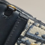 Christian Dior Saddle Chain Wallet Oblique Canvas — thumbnail 10