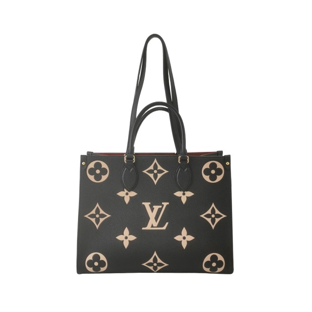 Louis Vuitton(LV) OnTheGo Tote Bicolor Monogram Empreinte Giant MM — pre-owned, Vierlot