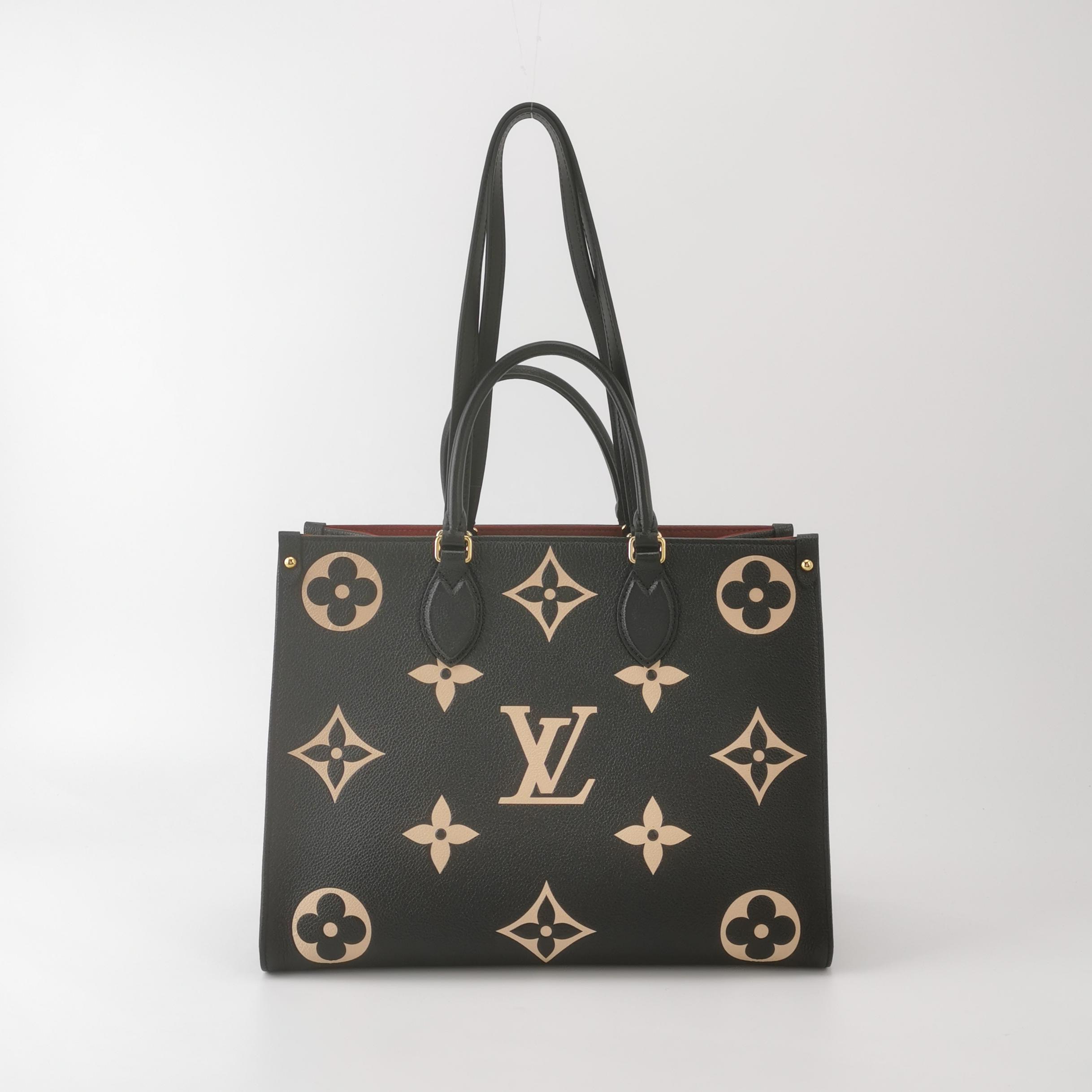 Louis Vuitton(LV) OnTheGo Tote Bicolor Monogram Empreinte Giant MM — photo 3 of 13
