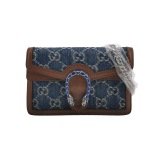 Gucci Dionysus Bag GG Denim Super Mini — thumbnail 1