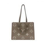 Louis Vuitton(LV) OnTheGo Tote Bicolor Monogram Empreinte Giant MM — thumbnail 1