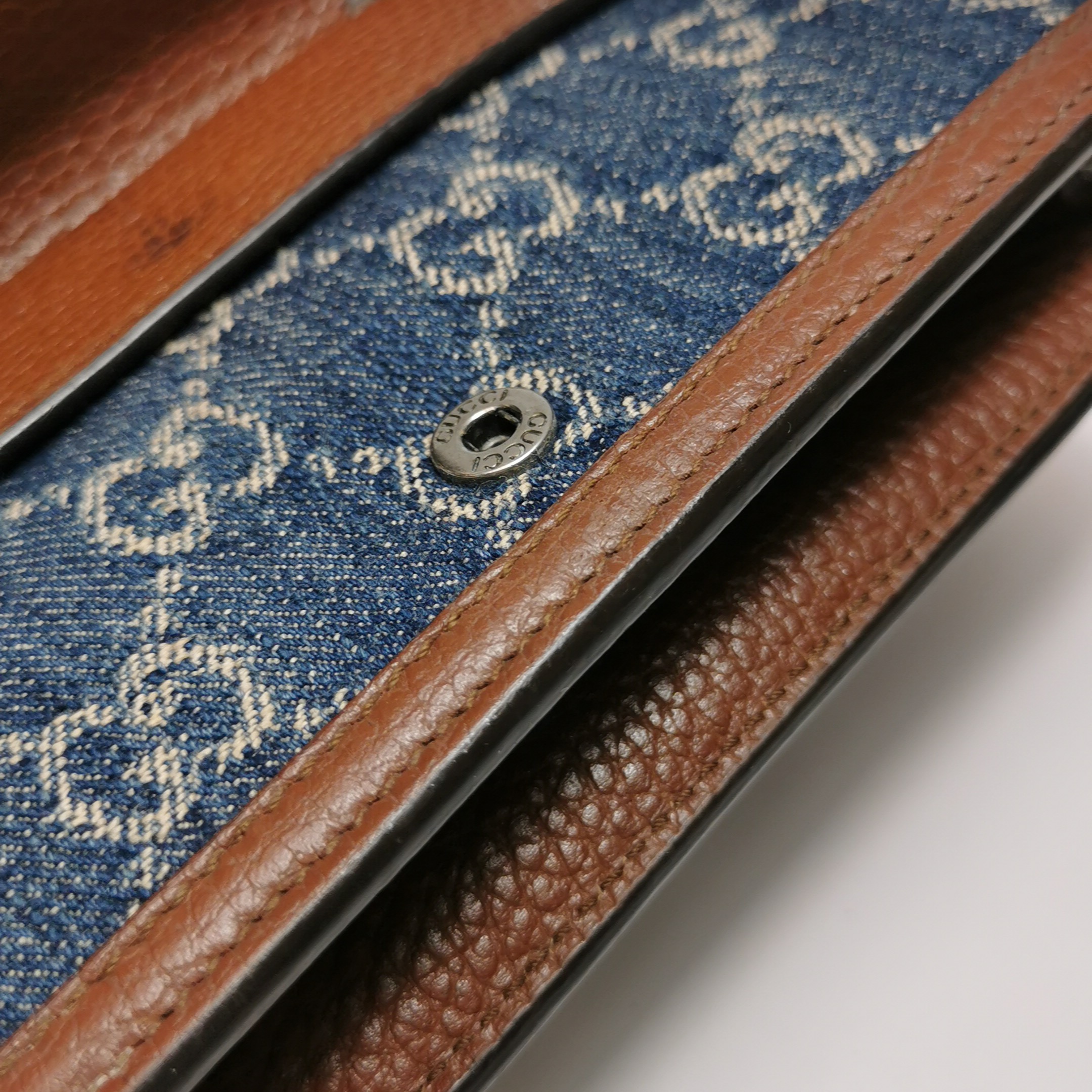 Gucci Dionysus Bag GG Denim Super Mini — photo 10 of 15