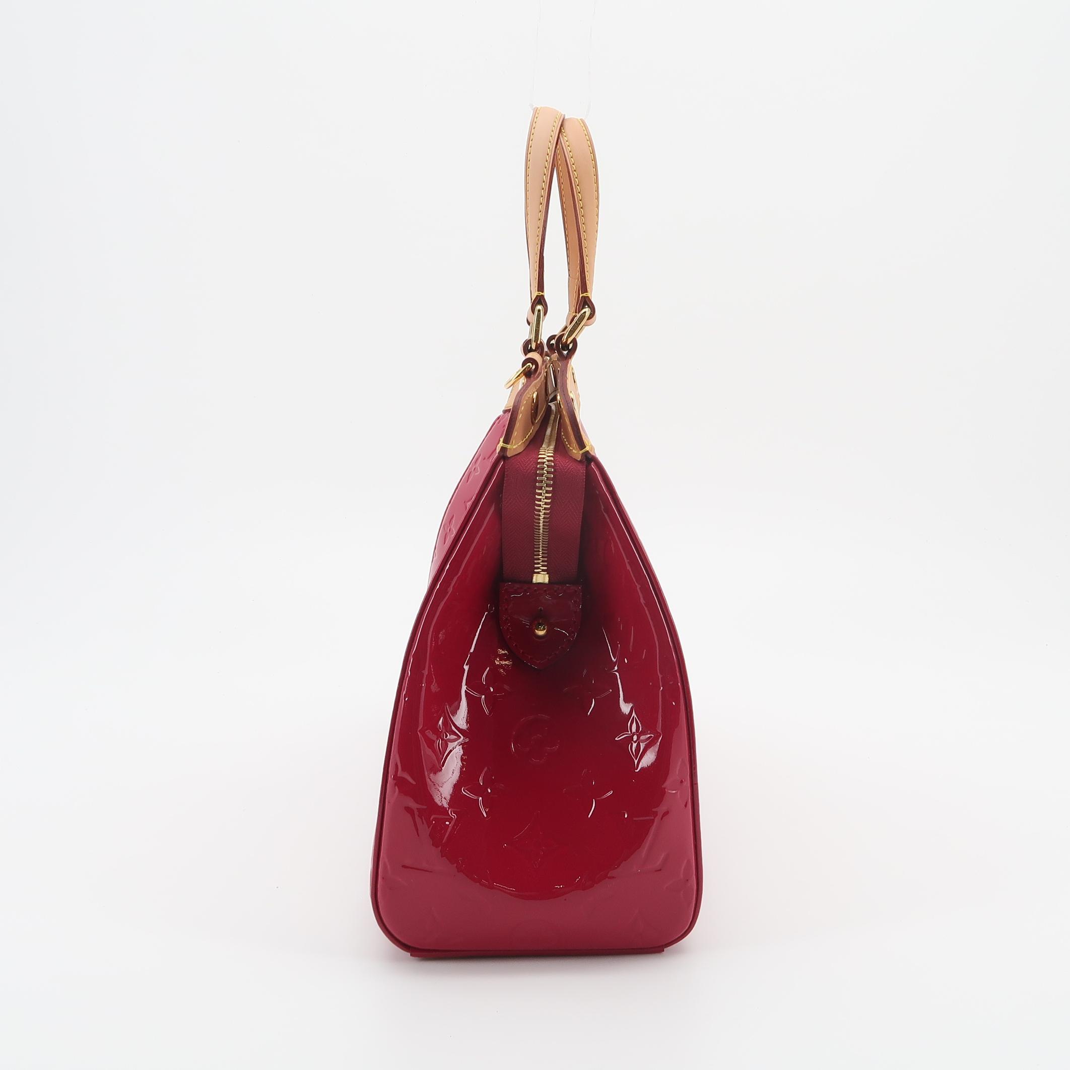 Louis Vuitton(LV) Brea Handbag Monogram Vernis MM — photo 3 of 23