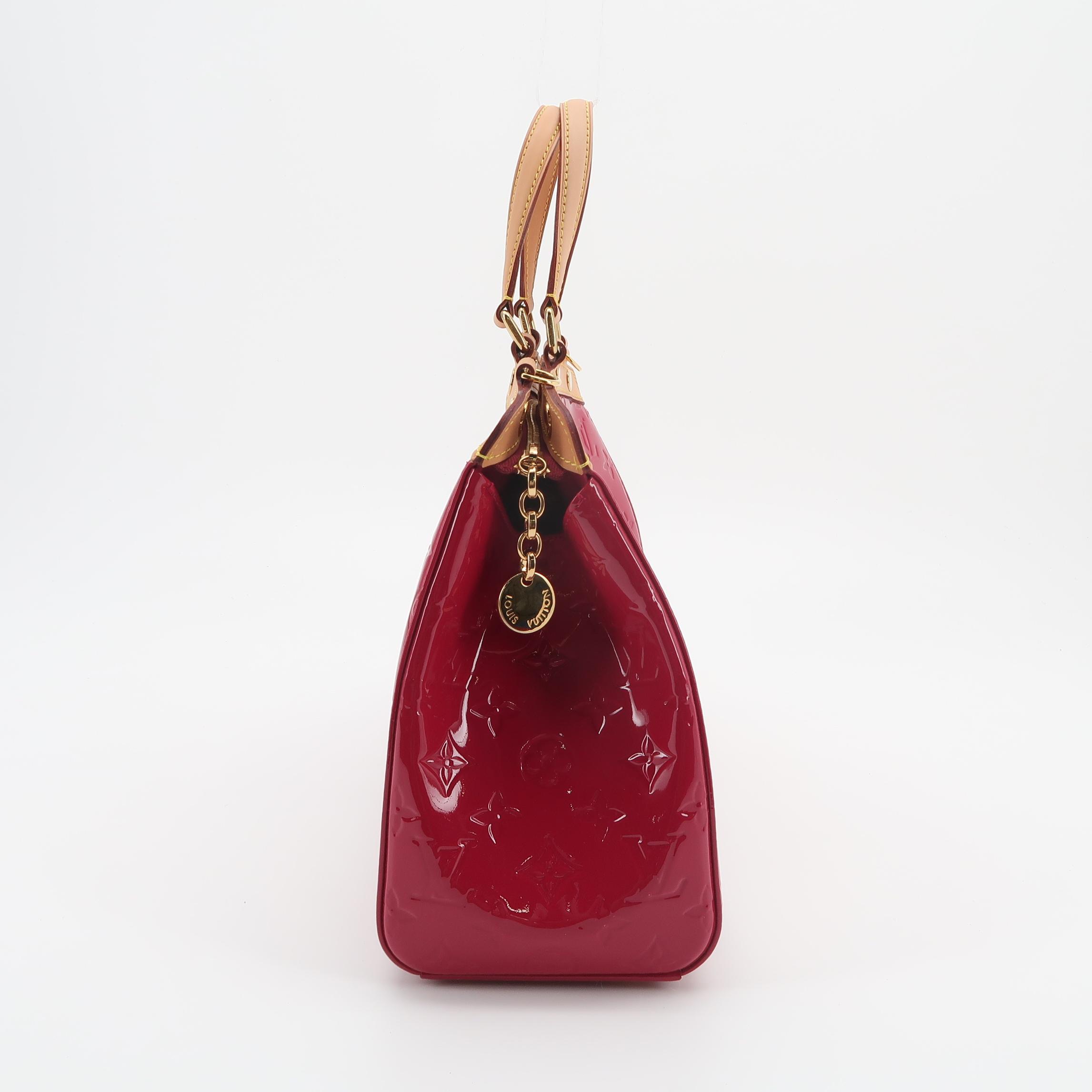 Louis Vuitton(LV) Brea Handbag Monogram Vernis MM — photo 4 of 23