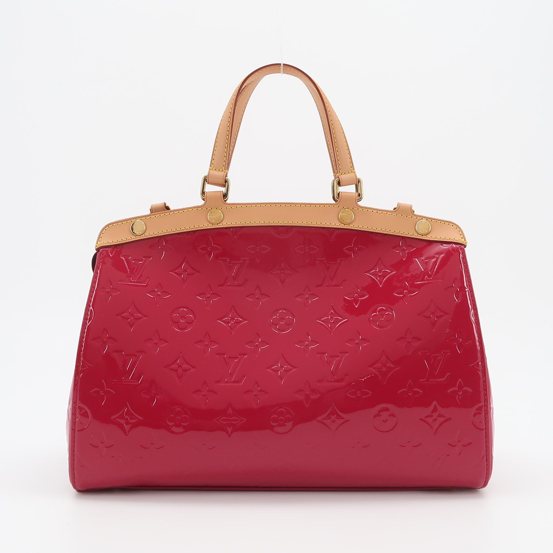 Louis Vuitton(LV) Brea Handbag Monogram Vernis MM — photo 5 of 23