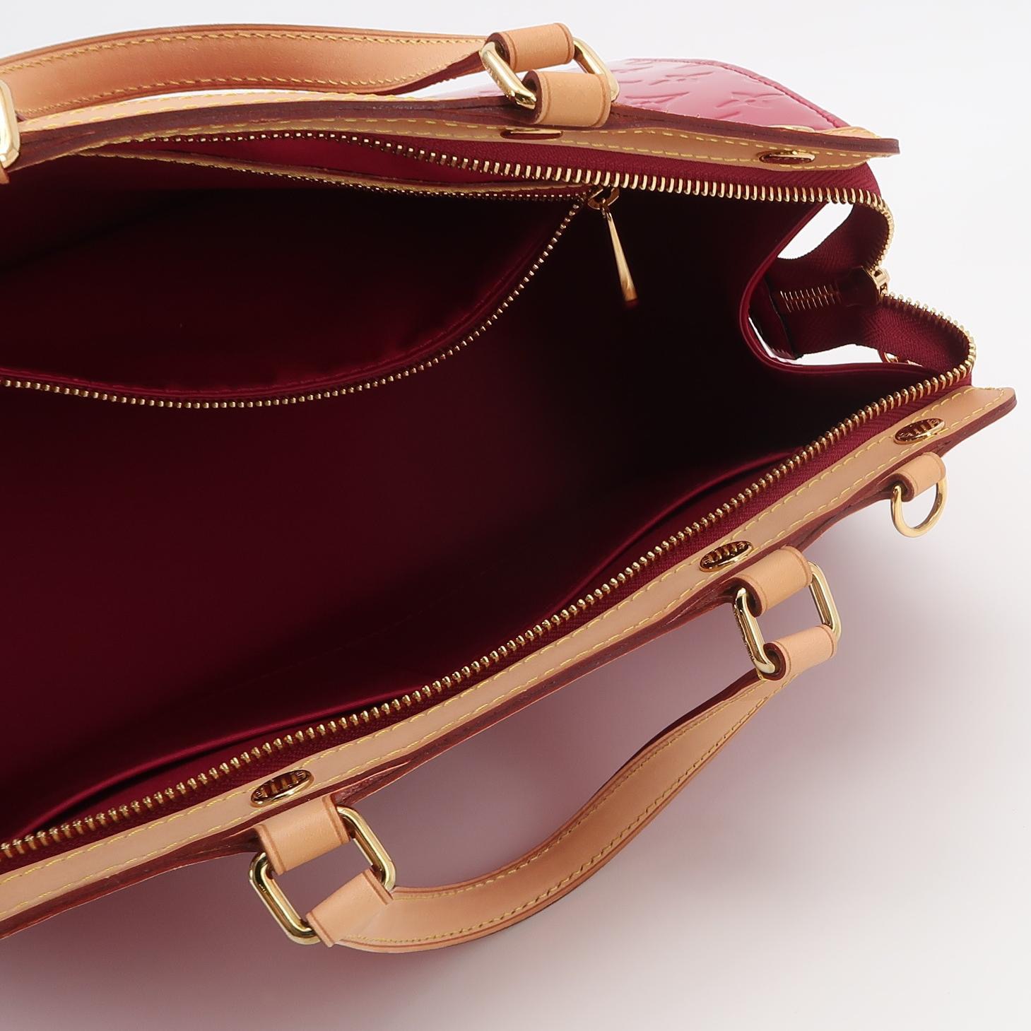 Louis Vuitton(LV) Brea Handbag Monogram Vernis MM — photo 8 of 23