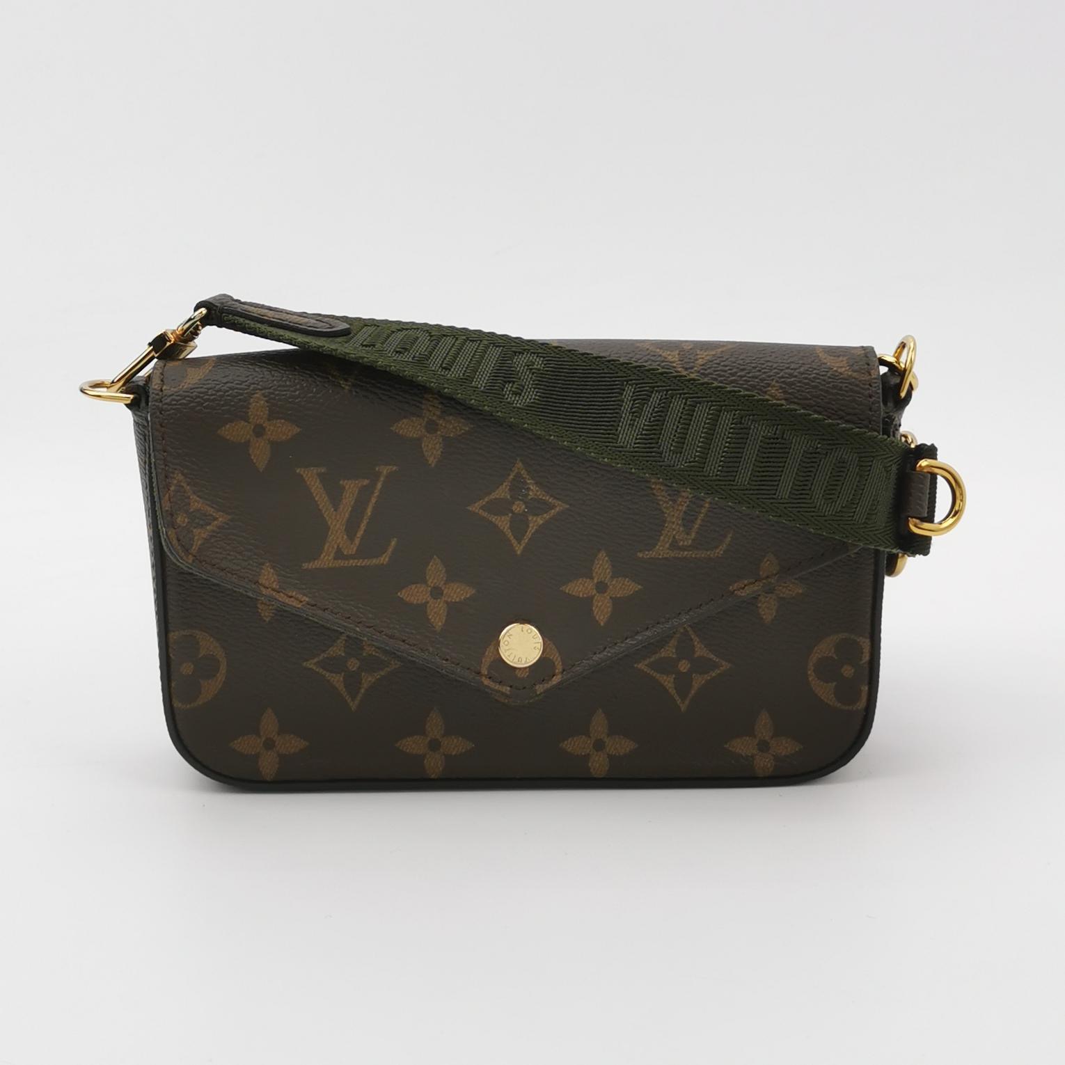 Louis Vuitton(LV) Felicie Strap & Go Handbag Monogram Canvas — photo 5 of 19